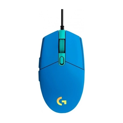LOGITECH MOUSE G102 Lightsync kék