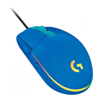 LOGITECH MOUSE G102 Lightsync kék
