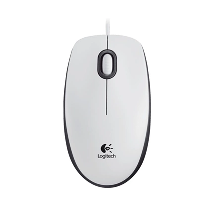 LOGITECH MOUSE M100 NOTEBOOK OPTICAL Fehér