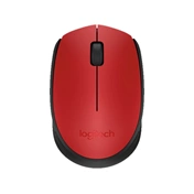 LOGITECH MOUSE M171 Piros Wireless