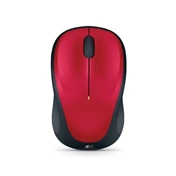 LOGITECH MOUSE M235 Nano vezeték nélküli notebook Piros