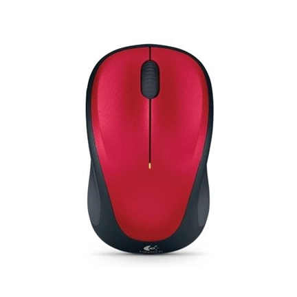 LOGITECH MOUSE M235 Nano vezeték nélküli notebook Piros