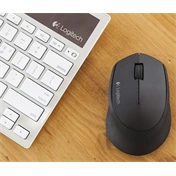 LOGITECH MOUSE M280 CORDLESS OPTICAL BLACK