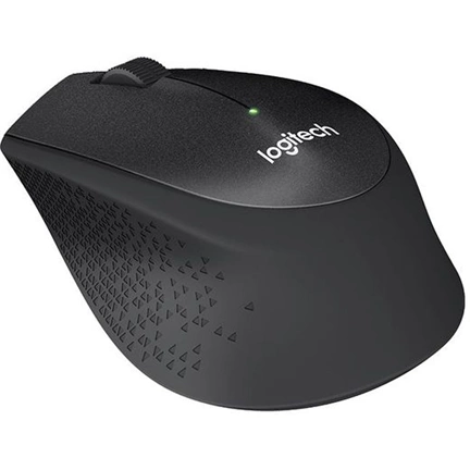 LOGITECH MOUSE M330 Silent Plus Wireless Fekete