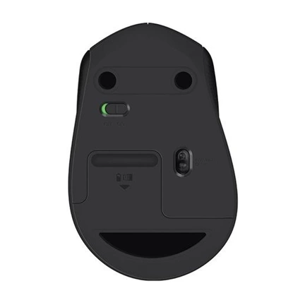 LOGITECH MOUSE M330 Silent Plus Wireless Fekete