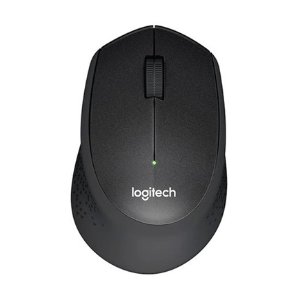 LOGITECH MOUSE M330 Silent Plus Wireless Fekete