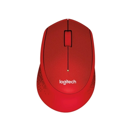 LOGITECH MOUSE M330 Silent Plus Wireless Red