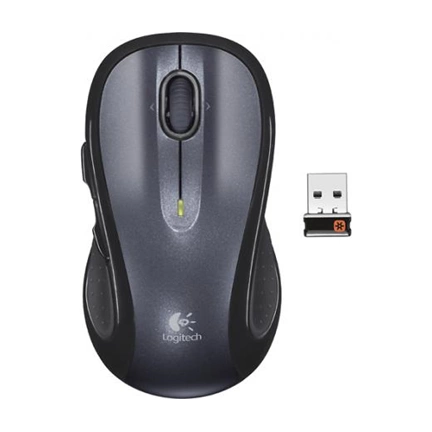 LOGITECH MOUSE M510 NANO CORDLESS DARK SILVER