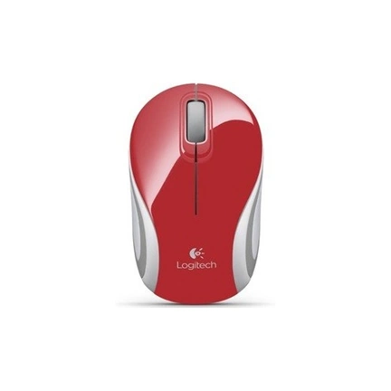 LOGITECH MOUSE MINI M187 USB Piros