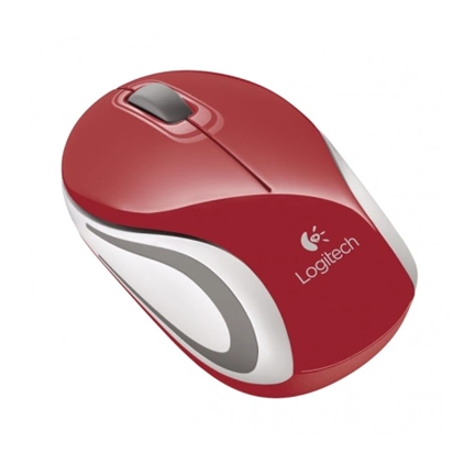 LOGITECH MOUSE MINI M187 USB Piros