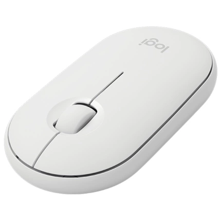 LOGITECH MOUSE Pebble M350 White