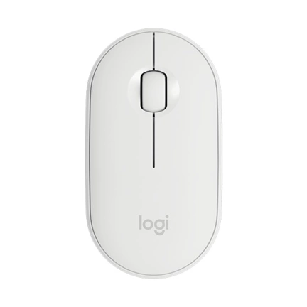 LOGITECH MOUSE Pebble M350 White