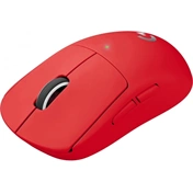LOGITECH PRO X SUPERLIGHT Wireless Gaming Mouse piros