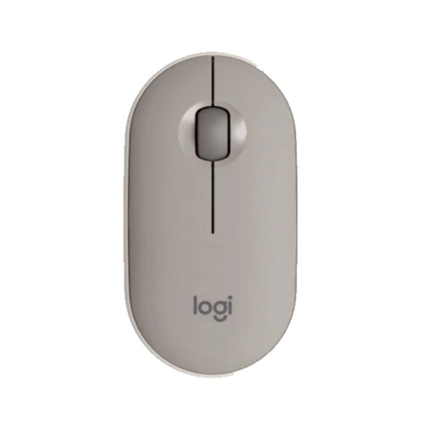 LOGITECH Pebble M350 Wireless Mouse Sand