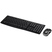 LOGITECH Vezeték Nélküli billentyűzet + egér DESKTOP MK270 UK