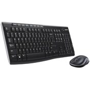 LOGITECH Vezeték Nélküli billentyűzet + egér DESKTOP MK270 UK