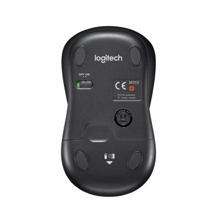 LOGITECH WIRELESS MOUSE M310 SILVER 2.4GHZ EWR2