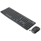 LOGITECH Wireless Combo MK295 Silent DE Grafitszürke