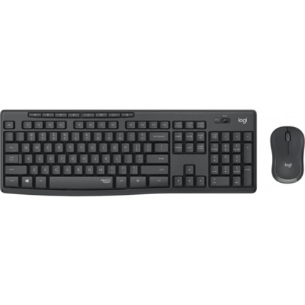 LOGITECH Wireless Combo MK295 Silent DE Grafitszürke