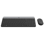 LOGITECH Wireless Combo MK470 Slim DE Graphite