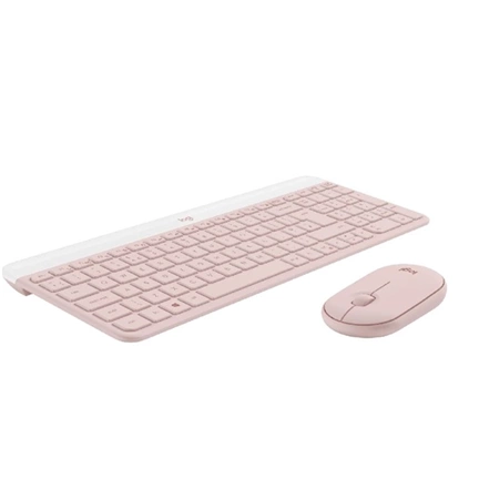 LOGITECH Wireless Combo MK470 Slim UK Pink