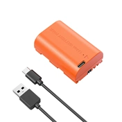 LP-E6NH USB-C Rechargeable Camera Battery (Orange) 4968