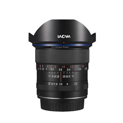 Laowa 12mm f/2.8 Zero D Black L mount objektív