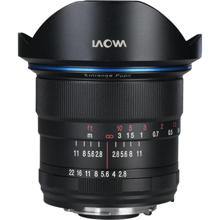 Laowa 12mm f/2.8 Zero D Black Nikon F objektív