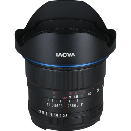 Laowa 12mm f/2.8 Zero D Black Nikon F objektív