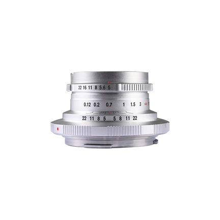 Laowa 15mm f/5 Cookie FF Silver Canon RF objektív