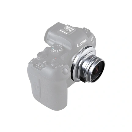 Laowa 15mm f/5 Cookie FF Silver Canon RF objektív