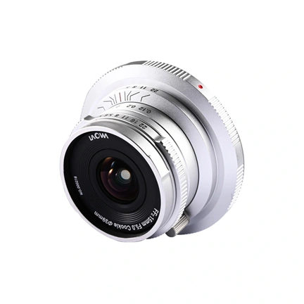 Laowa 15mm f/5 Cookie FF Silver Canon RF objektív