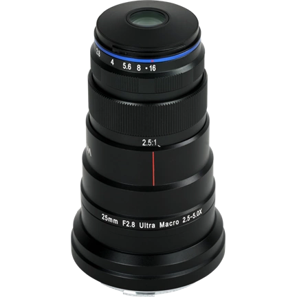 Laowa 25mm f/2.8 2.5 5X Ultra Macro Canon RF objektív