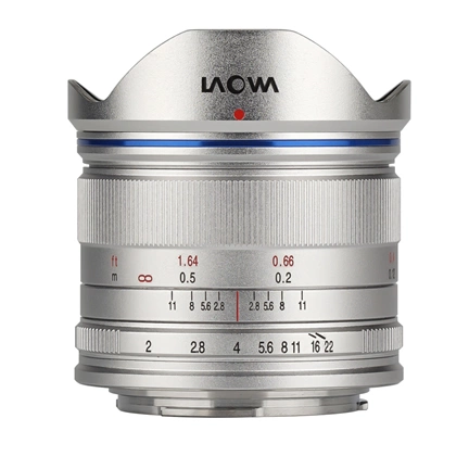 Laowa 7.5mm f/2 MFT (Standard Silver) objektív