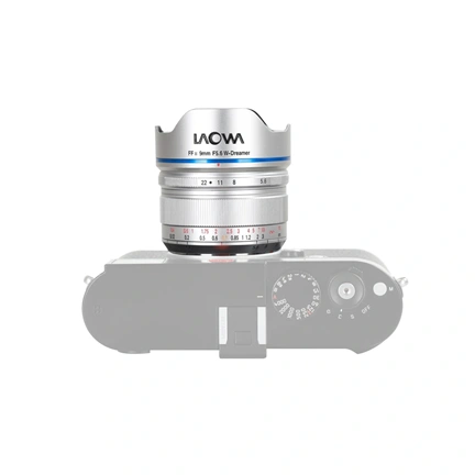Laowa 9mm f/5.6 FF RL Silver Leica M objektív