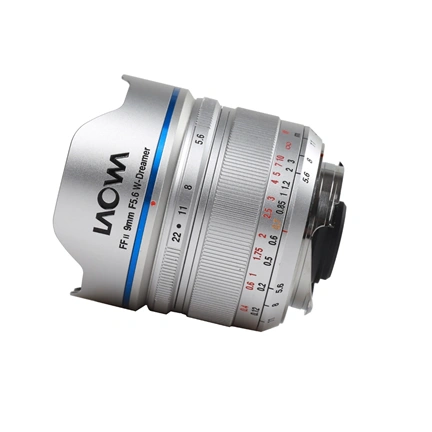 Laowa 9mm f/5.6 FF RL Silver Leica M objektív