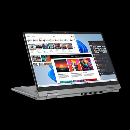 Lenovo IdeaPad 5 2-in-1 14AKP10 notebook 14" WUXGA, AMD Ryzen AI 5 340, 16GB, 512GB SSD, Windows 11 Home, holdszürke