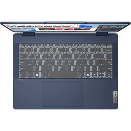 Lenovo IdeaPad 5 2-in-1 14AKP10 notebook 14" WUXGA OLED, AMD Ryzen AI 5 340, 16GB, 512GB SSD, nincs OS, kozmikus kék