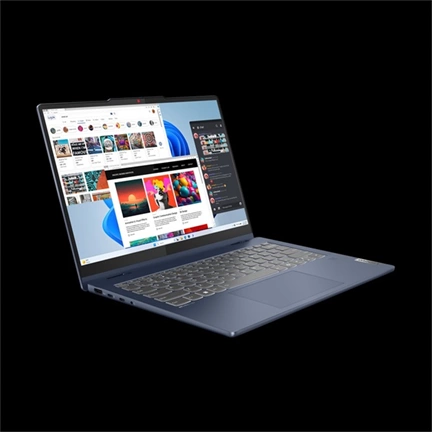 Lenovo IdeaPad 5 2-in-1 14IAL10 notebook 14" WUXGA OLED, Intel Core Ultra 7 255H, 24GB, 1TB SSD, nincs OS, kozmikus kék