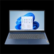 Lenovo IdeaPad Slim 3 15AMN8 notebook 15.6" FHD, AMD Ryzen 5 7520U, 16GB, 512GB SSD, FreeDOS, örvénykék