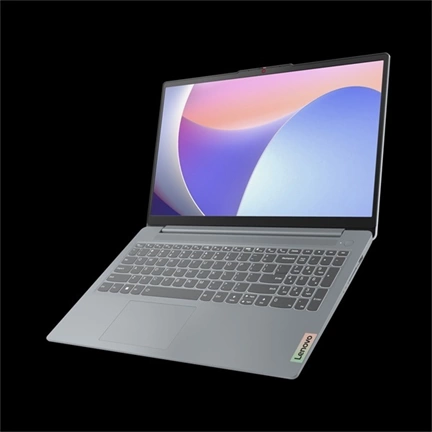 Lenovo IdeaPad Slim 3 15IRU8 notebook 15.6" FHD, Intel Core i7-1355U, 1GB, 512GB SSD, Windows 11 Home S, sarkvid. szürke