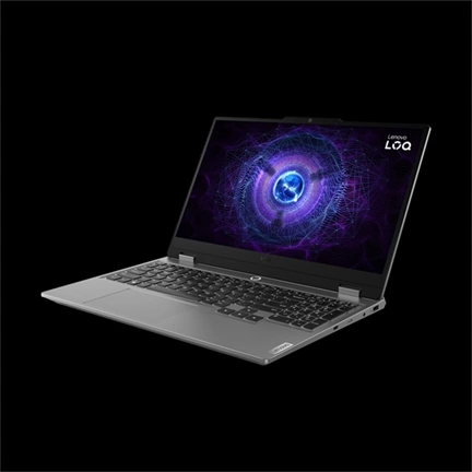 Lenovo LOQ Gaming 15IAX9 notebook 15,6" FHD Intel Core i5-12450HX 16GB DDR5 512GB SSD RTX 4060 8GB nincs OS holdszürke