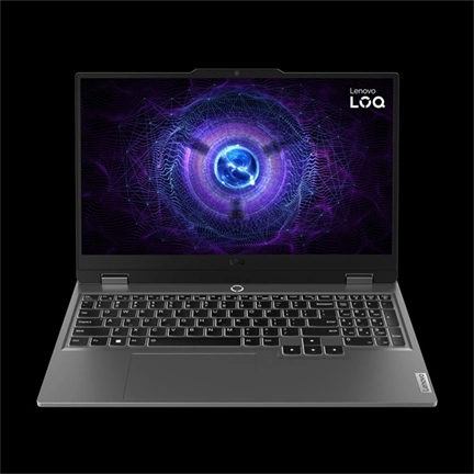 Lenovo LOQ Gaming 15IRX9 notebook 15,6" FHD Intel Core i5-13450HX 32GB DDR5 1TB SSD nV GF RTX 4050 6GB NoOS holdszürke
