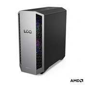 Lenovo LOQ Tower 26ADR10 gaming PC, AMD Ryzen 7 8745HX, 32GB DDR5, 1TB SSD, RTX 5070 12GB, nincs OS