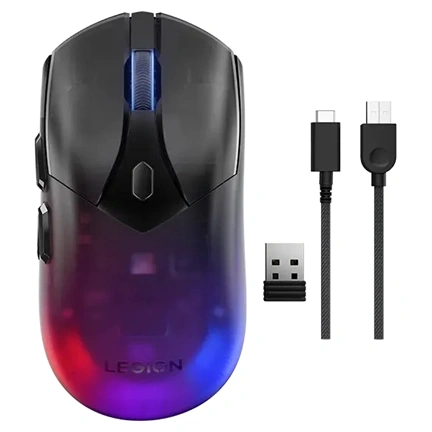 Lenovo Legion M410 Wireless RGB Gaming Mouse - Black