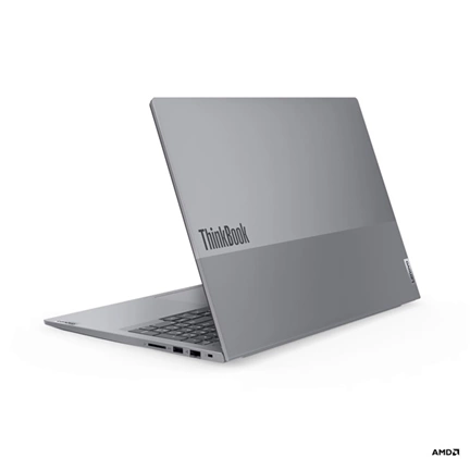 Lenovo ThinkBook 16 G6 ABP notebook WUXGA, AMD Ryzen 5 7430U, 16GB, 512GB SSD, nincs op. rendszer, sarkvidéki szürke