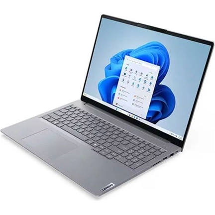 Lenovo ThinkBook 16 G8 IRL notebook WUXGA, Intel Core 7 240H, 8GB DDR5, 512GB SSD, FreeDOS, sarkvidéki szürke