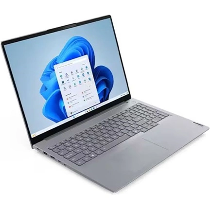 Lenovo ThinkBook 16 G8 IRL notebook WUXGA, Intel Core 7 240H, 8GB DDR5, 512GB SSD, FreeDOS, sarkvidéki szürke