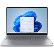 Lenovo ThinkBook 16 G8 IRL notebook WUXGA, Intel Core 7 240H, 8GB DDR5, 512GB SSD, FreeDOS, sarkvidéki szürke