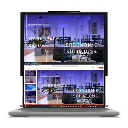 Lenovo ThinkBook Plus G6 Rollable notebook 14"/16,7" POLED 120Hz, ICU 258V, 32GB, 1TB, Windows 11 Pro, angol kiosztás